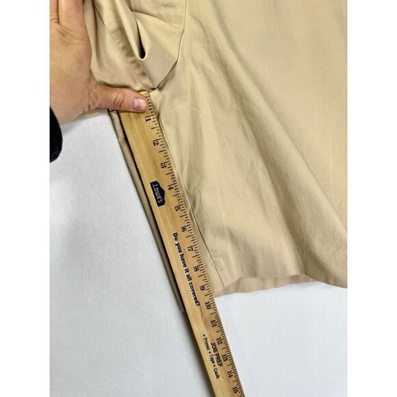 NWT Talbots Simply Flattering Bermuda Shorts Womens 16P Khaki Tan 9.5” High Rise - Picture 10 of 12